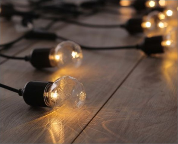 Lampki LED w kształcie żarówek