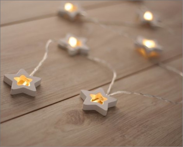 Lampki LED w kształcie gwiazdki